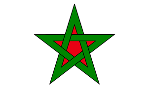 Official Flag of the Moorish Republic Nation